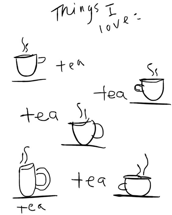 #DontMindMeIAmJust drinking tea.