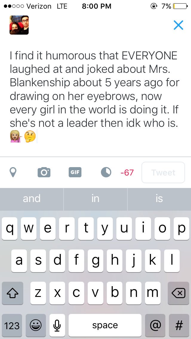 hudson2822's tweet photo. Mrs Blankenship: the true leader https://t.co/YWaHTufG8R