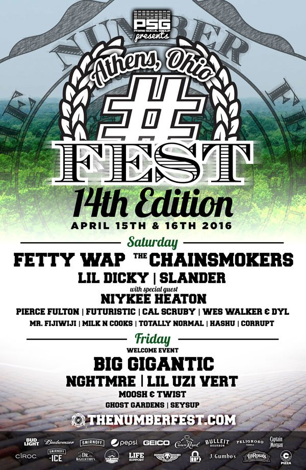 thenumberfest's tweet photo. RETWEET
for a chance to win 2 #14Fest tix from @SmirnoffUS @BulleitUSA @Peligroso @CrownRoyal @CaptainMorgan @Ciroc! https://t.co/LGOLcNuexk