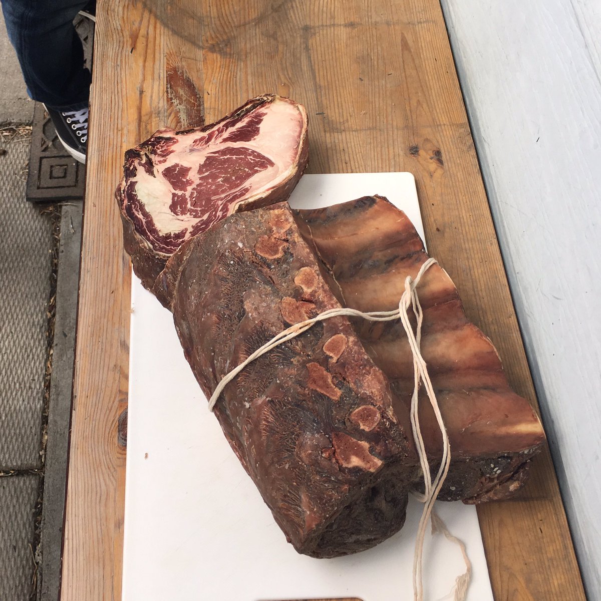 Cut into the 120 + day ribeye tonight. Things are getting getting extra funkified...