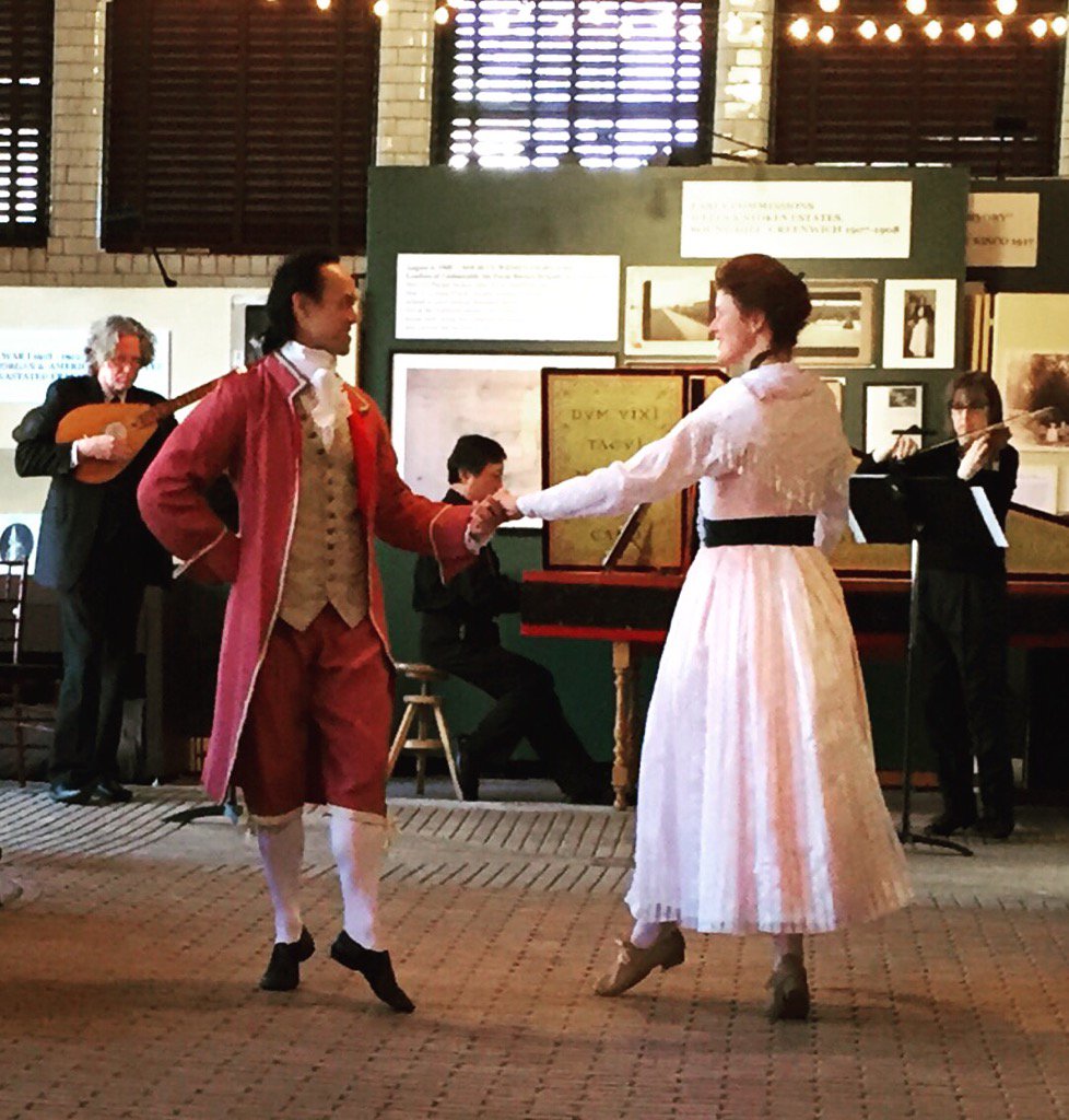 Pure heaven! Rapturous music to accompany historic dancing #jayheritagecenter #ryeny  #Grant Herreid.