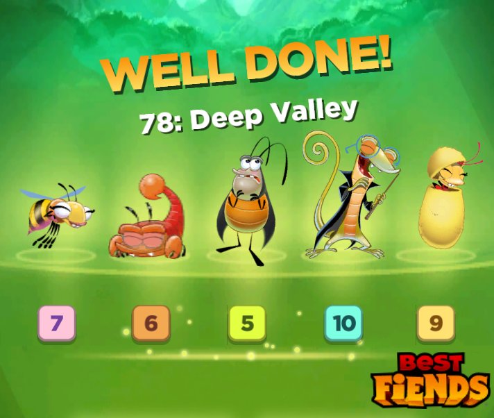 ackisonmarkley's tweet image. I beat Level 78 in #BestFiends - Download FREE - download.BestFiends.com via @bestfiends