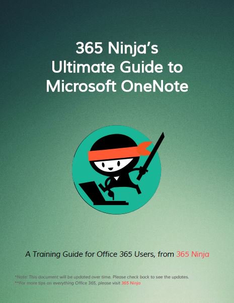Fine tune your OneNote skills with this Utimate Guide to OneNote: bit.ly/1VF0xo9