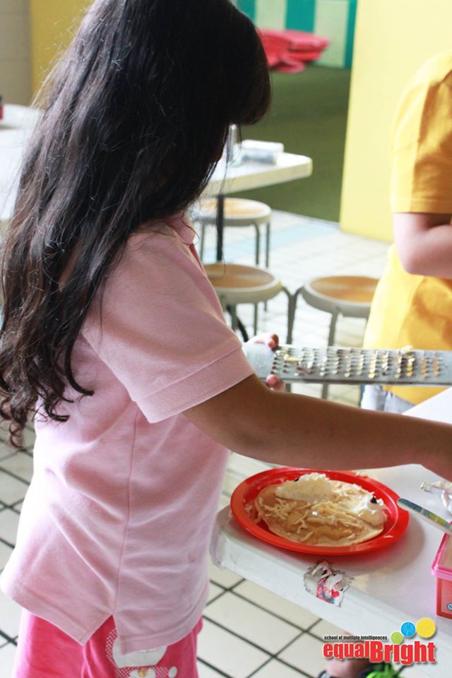 EqualBrightBdg's tweet photo. Students were challenged to follow a simple pancake recipe https://t.co/DTlA1EvlLc
