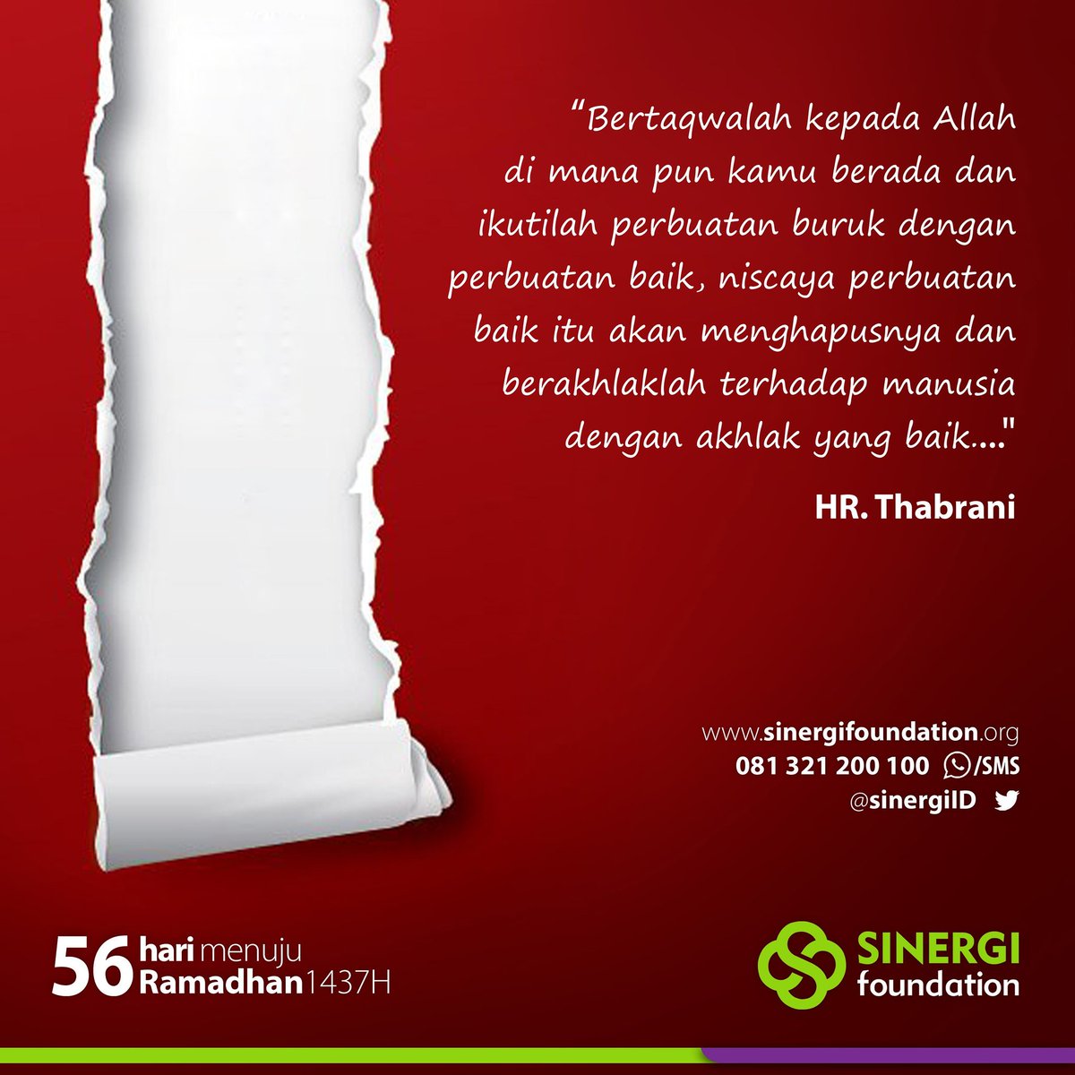 sinergiid's tweet photo. Semangat Pagi. Smgt #BerbagiBersinergi cc @supardilee  @jayteroris  @mukhlisyusuf @ErieSudewoID @miftahfaridl_ID https://t.co/AyXiIo1mrM