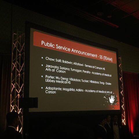 JennaPeralta's tweet photo. After many months of hard work, we made it on the big screen ππβ€οΈ #calhosaslc2016 #top8finalists https://t.co/K6fK1CdZD2