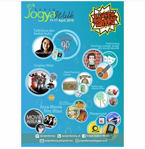 acaraapa_com's tweet photo. #Yogyakarta @ProjectbarengYk Kangen Dolanan Mbiyen. 11-17 April'16 @SahidJWalk. More info > https://t.co/DWKhJtqPXo… https://t.co/B3wI8alQky