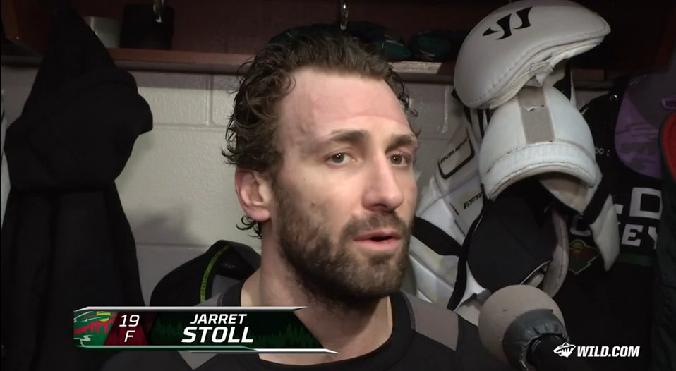 mnwild's tweet photo. 🎥 @JarretStoll and Torchetti talk about needing a checking mentality: https://t.co/AgfUPXs603 #mnwild https://t.co/qutN3CTGvX