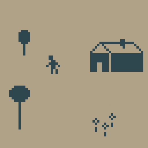 drewlesueur's tweet image. #pixelart #64x64 #2color