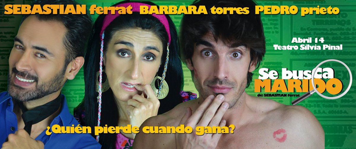 BenjaminasFcArg's tweet photo. NO SE LO PIERDAN GRAN ESTRENO 14 de abril en @SeBuscaMaridoTeatro Silvia Pinal  @ClubDFBenja @BenjaRosales RT https://t.co/UzqdyXmLKz