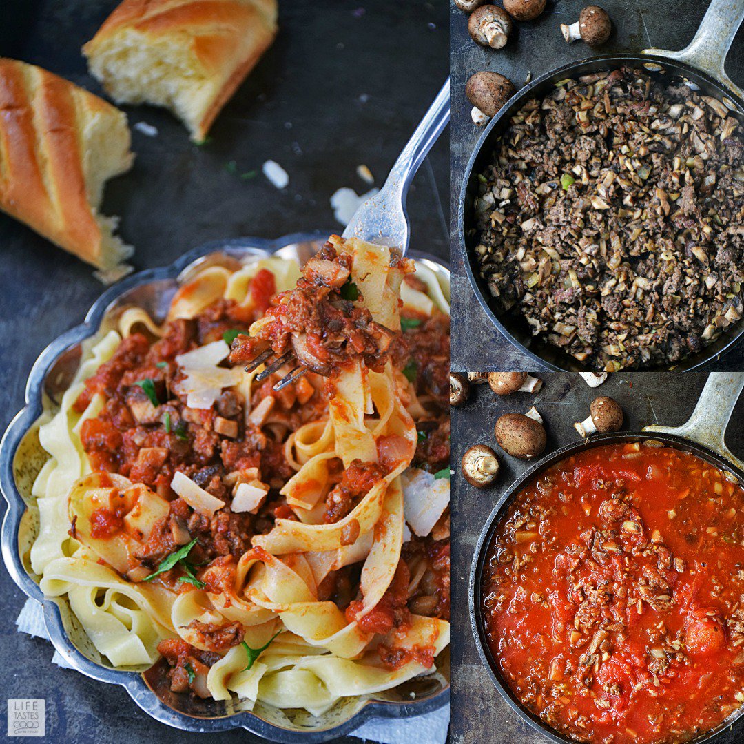 cookvents's tweet photo. "@Lifetastesgoood: Hearty #Mushroom #Bolognese #Pasta #SundaySupper https://t.co/Pa6voegs4R #Italian #easyrecipe https://t.co/asg3gggYvR"