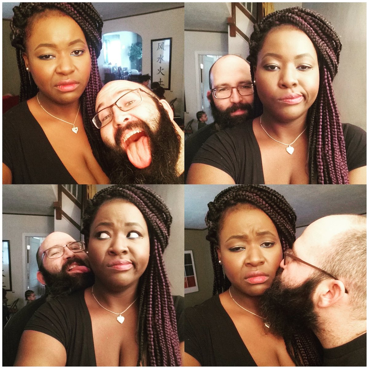 Justins_Trophy's tweet photo. He's being a hater #wife #husband #interraciallove #us #usies https://t.co/Rd5llQUDAf