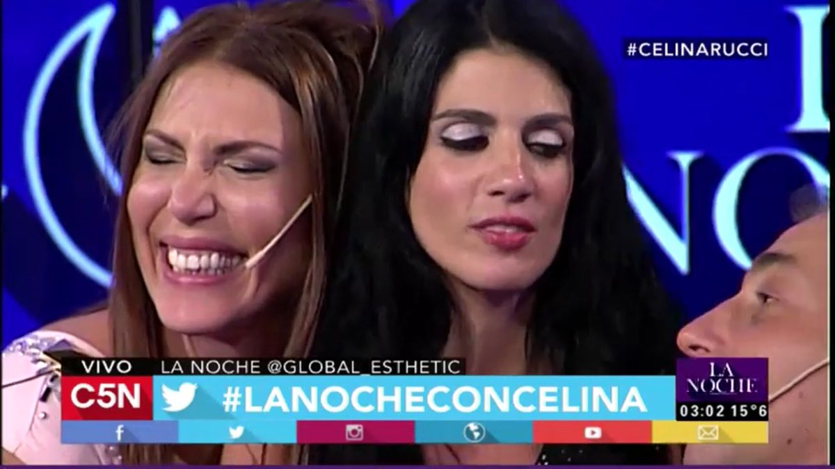 sroccisano's tweet photo. Como nos reímos!! @chiquiabecasis @Global_Esthetic @stafframos @celinarucci @FernandoPRENSA ,@LeaScarpino https://t.co/EuyK03tFpC