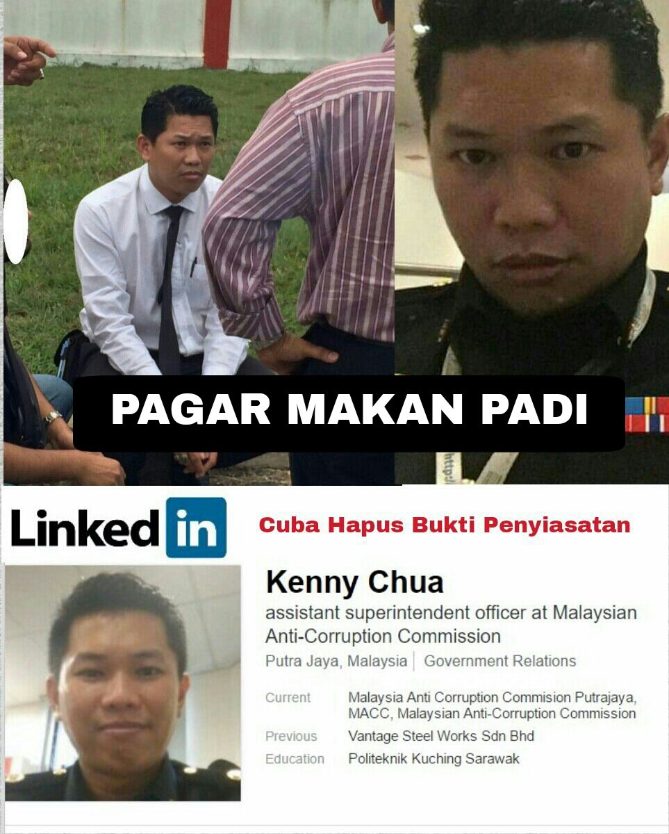 hklpenang's tweet photo. MACC officer arrested for trying to destroy investigation evidences @firedogpg @Huan2U @LimSianSee https://t.co/4c4Ikl5ZKn
