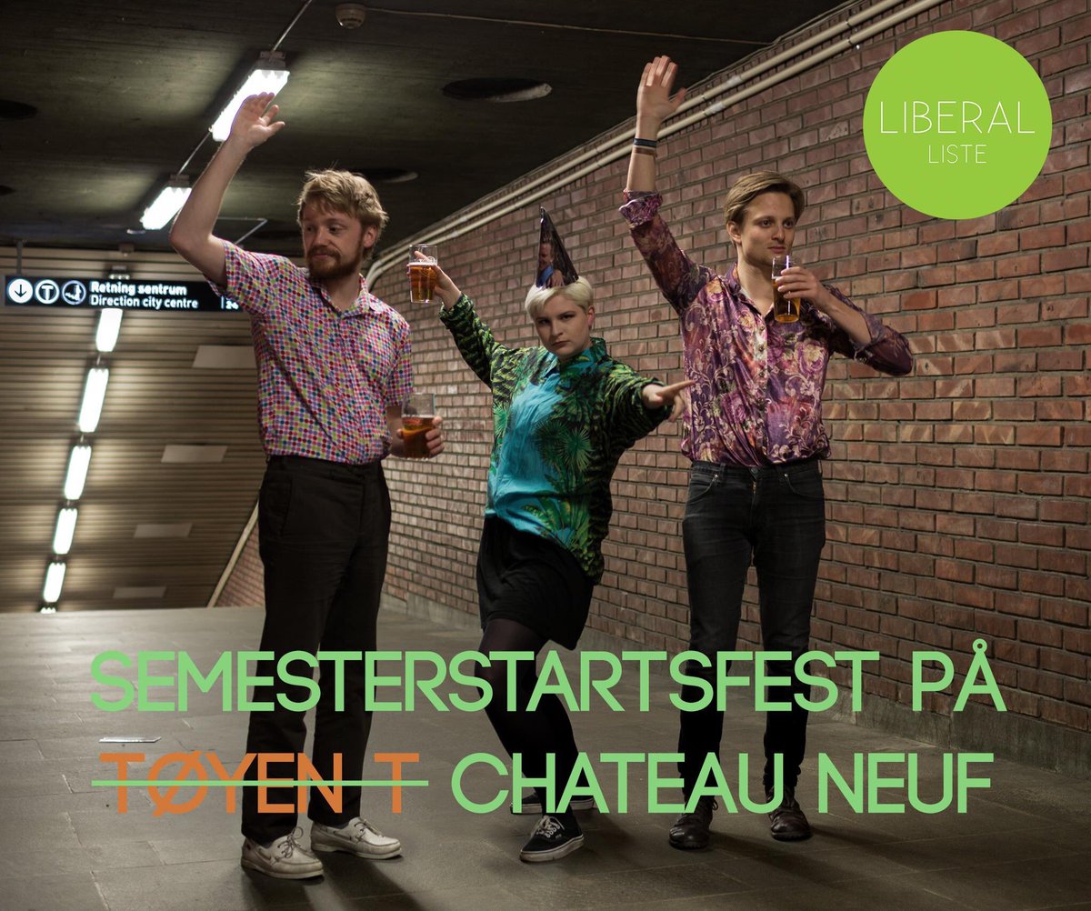 liberal_liste's tweet image. Studentene i Oslo fortjener en samlingsplass som ikke ser ut som en T-banestasjon. Stem på valg.uio.no