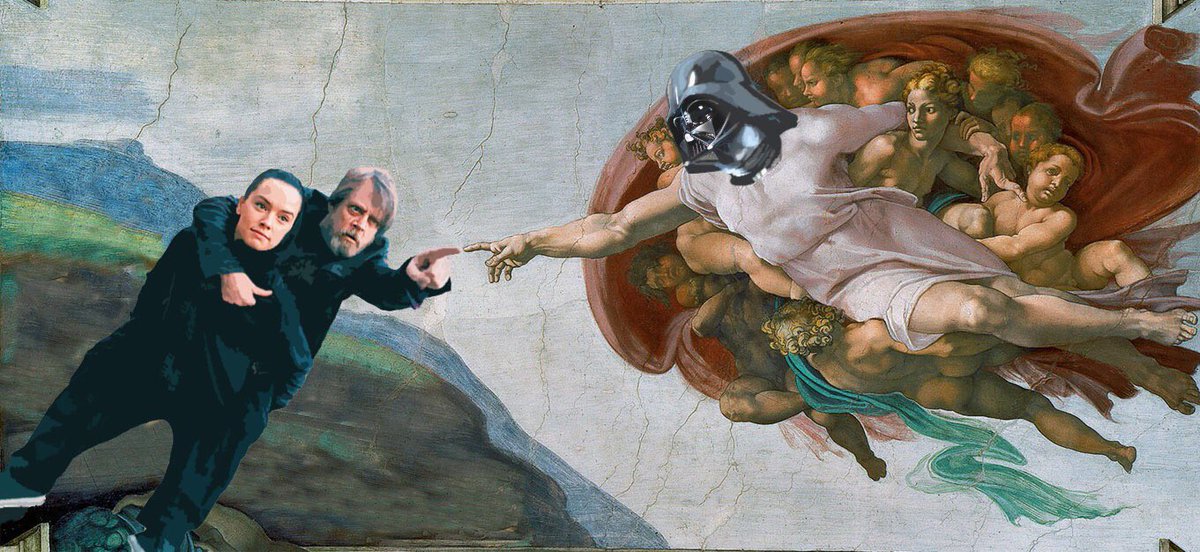 ReyTheNobody's tweet photo. The Photoshopping begins.... https://t.co/sRsfMmdawo
