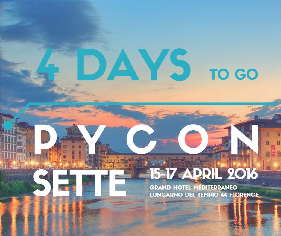 DjangoVillage's tweet photo. #PyConSette is getting closer. We can't wait to meet you there! https://t.co/AC5KoA9gLm