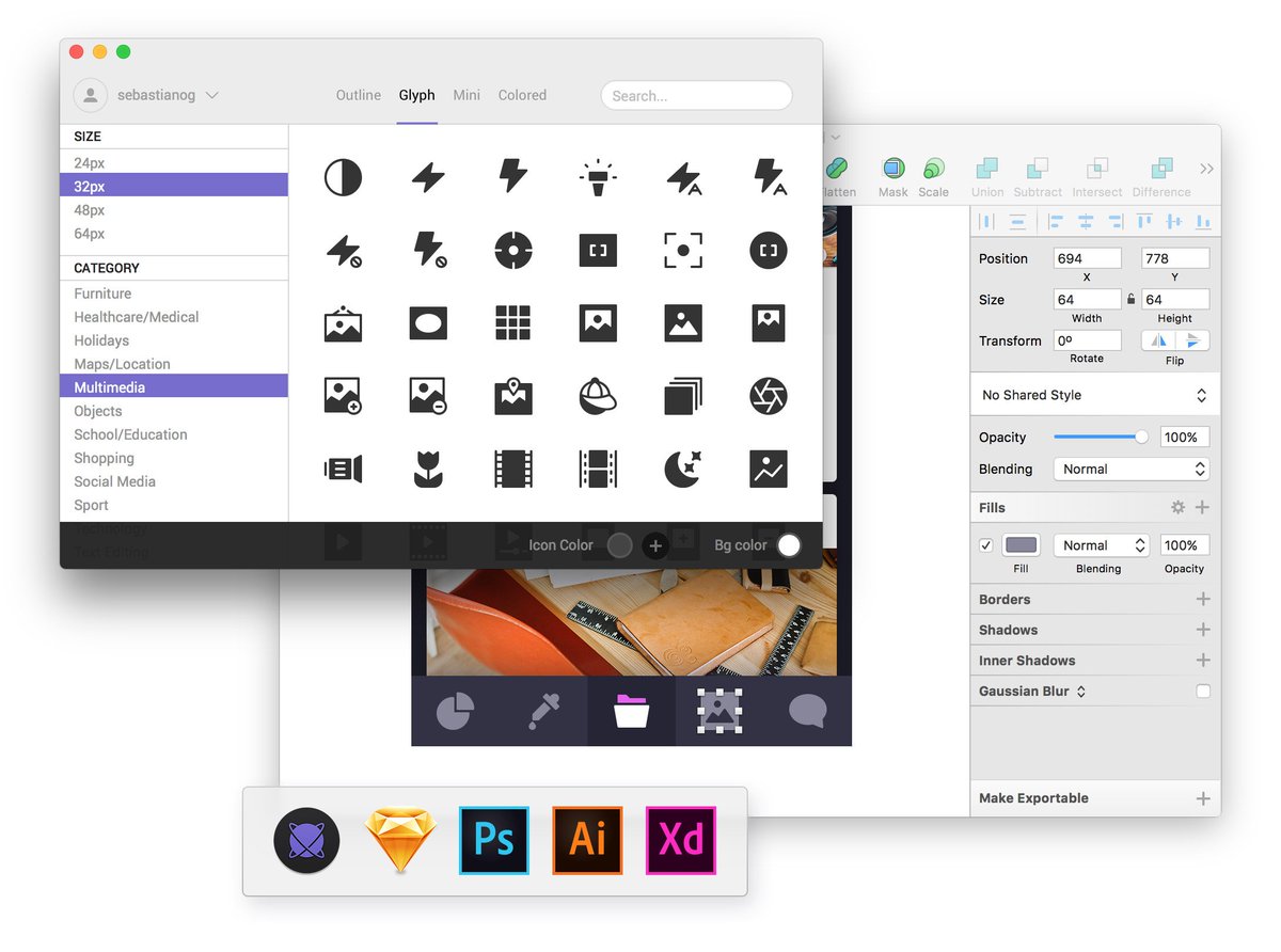nucleoicons's tweet photo. ✨ We just launched Nucleo for Mac! https://t.co/kvkX5rsMzX https://t.co/M9vyVQCdEb