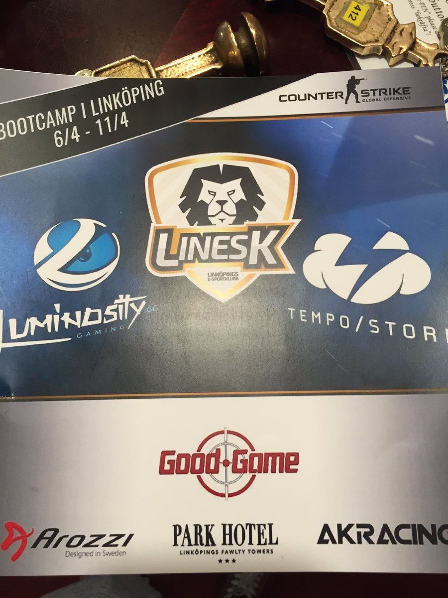 FalleNCS's tweet photo. Thanks LinesK, Linkoping, Goodgame and all involved in our bootcamp! Prepared for DH Malmo lets go!! #LGLOYAL https://t.co/llGElG1rEj