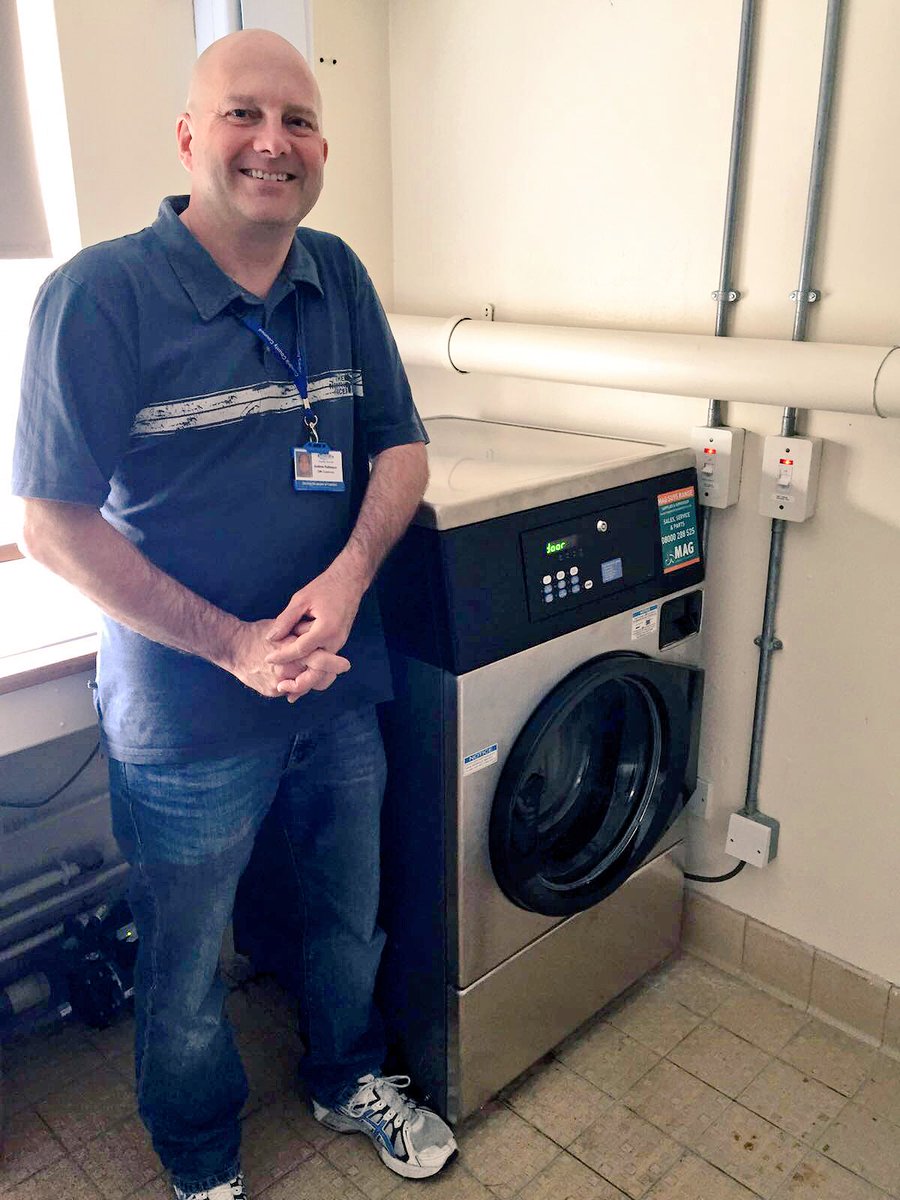 laundrymachines's tweet photo. Another local happy #ExtraCare  #HousingAssociation customer.

MAG SU95M (9.5kg) Commercial #Sluice Washing Machine. https://t.co/lg0jSNk9Qr