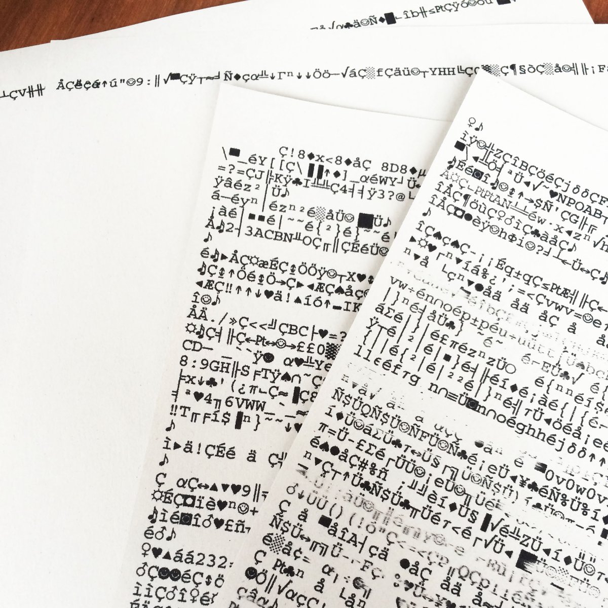 MackandRose's tweet photo. My printer has a mind of it's own! #TechnologyIsTakingOver https://t.co/w0OxvUXD2H