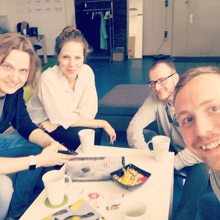 #Montagsmeeting #startuplife #kickoftheweek #bestteamever #hustle