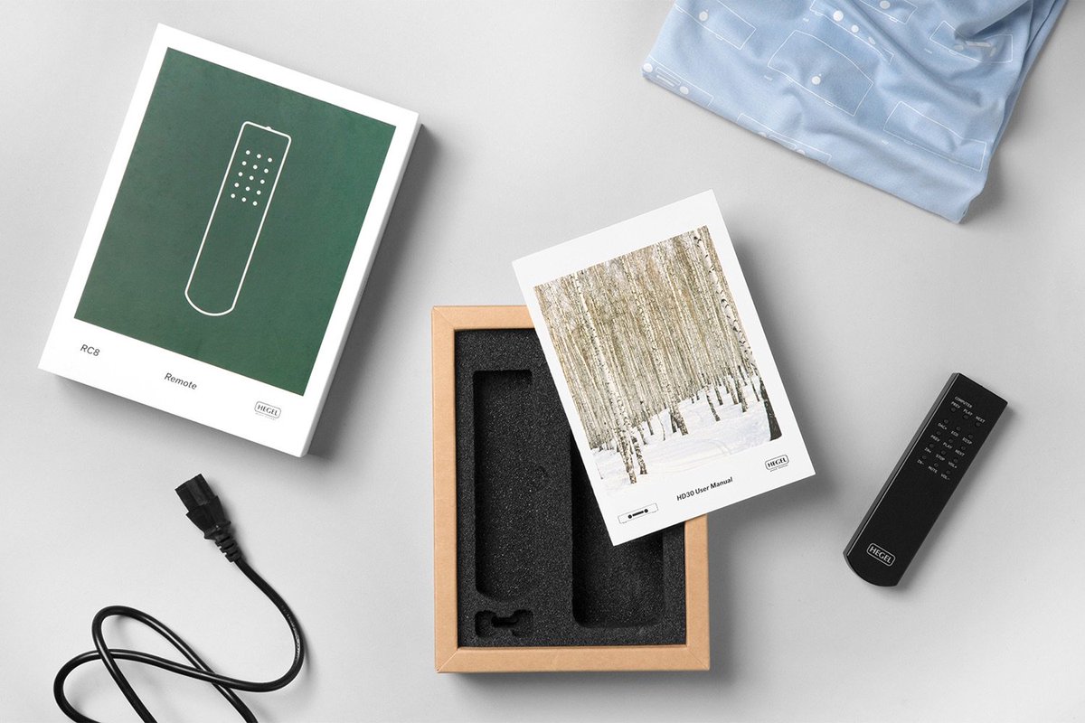 bpandopinion's tweet photo. Today • New Packaging for Scandinavian hi-fi brand Hegel by @studioneue • https://t.co/TijX90q9nT • https://t.co/XSLuFc8uIi