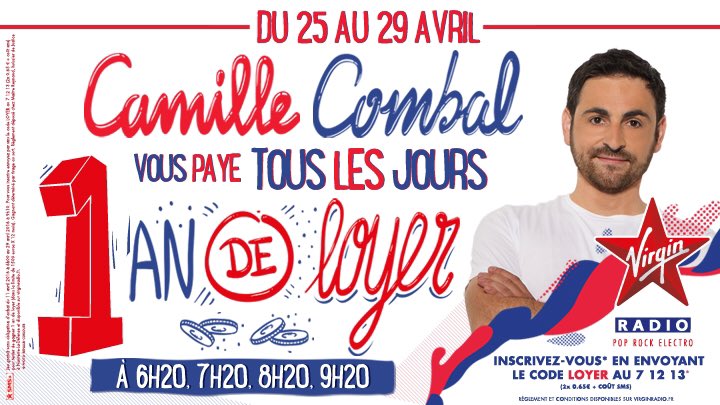 CamilleCombal's tweet photo. Il n'y a que sur Virgin Radio qu'on vous offre des cadeaux aussi dingues!! https://t.co/n6kpcrIVsC