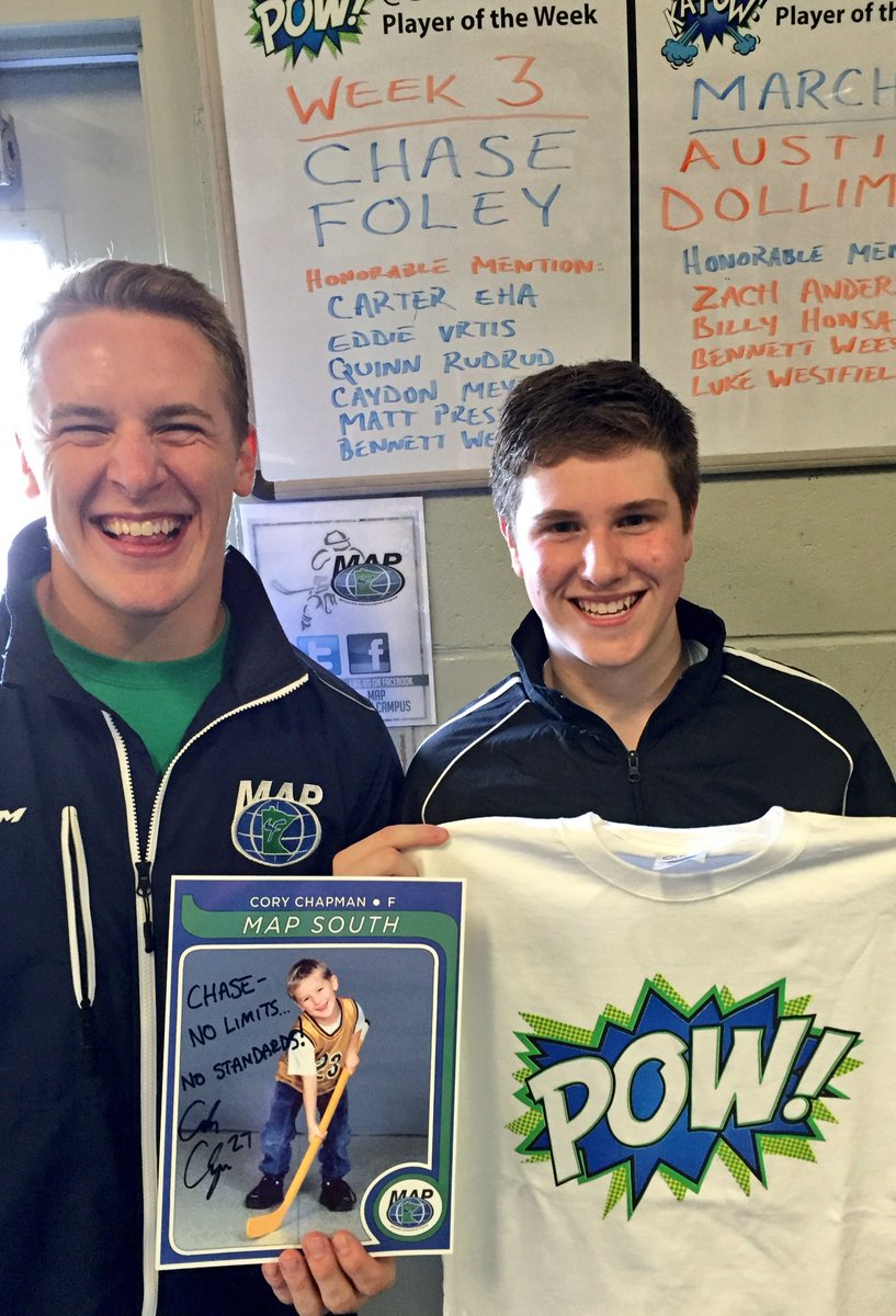 Congrats to Week POW @Chase_Foley17, now the proud owner of a @Corbin_16 autographed picture!