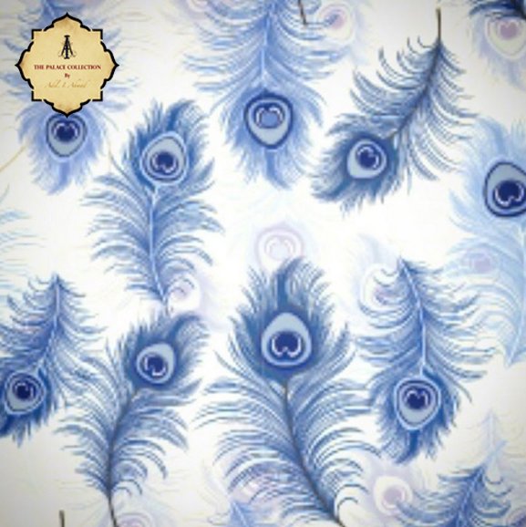 adil4sure's tweet photo. Feast your eye with this iconic oriental blue pottery inspired
peacock feather #Wallpaper #LaVoliere https://t.co/ThSfsLE19X