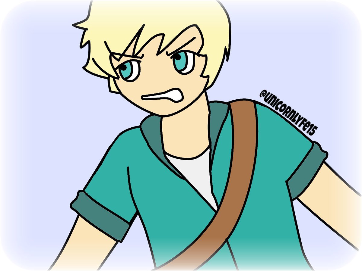 unicornlyfe15's tweet photo. "LEAVE HER ALONE" 
A VERY ANGRY AND SAD GARROTH @_Aphmau_ @TheDragonHat https://t.co/qLd4gAz4ur