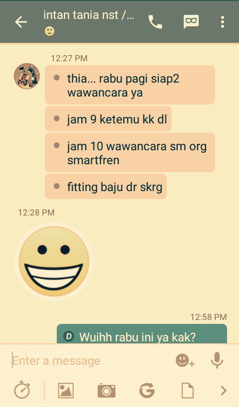 Thia_Nst's tweet photo. Bismillah aja ya...😊 https://t.co/hEdZ5BBJTq