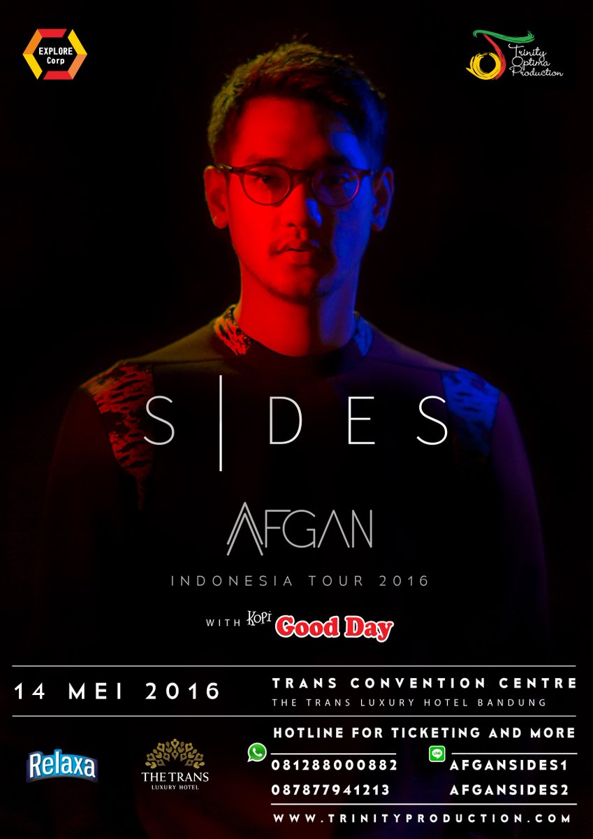 Super excited for this concert tour. The first stop is Bandung. Yuk beli tiketnya sekarang! #AFGANSIDESCONCERT
