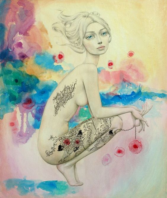 evolveskinreju's tweet image. She's got
oceans
tucked away
in her hair
poems swim
under her #skin. - Sanober Khan
-Mandy Tsung-