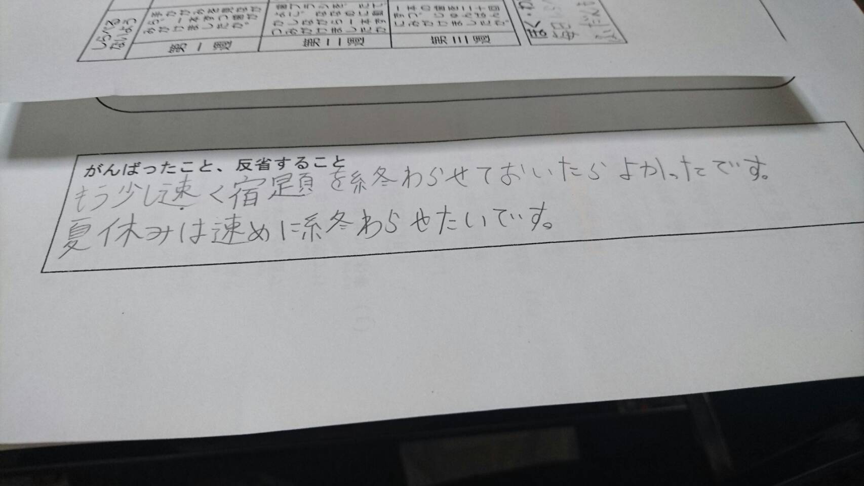 使いません こうやって春休みの反省を書く小学生は夏休みの反省もこう書くわ 小学生あるあるやなw T Co Gypu3hhmyv Twitter