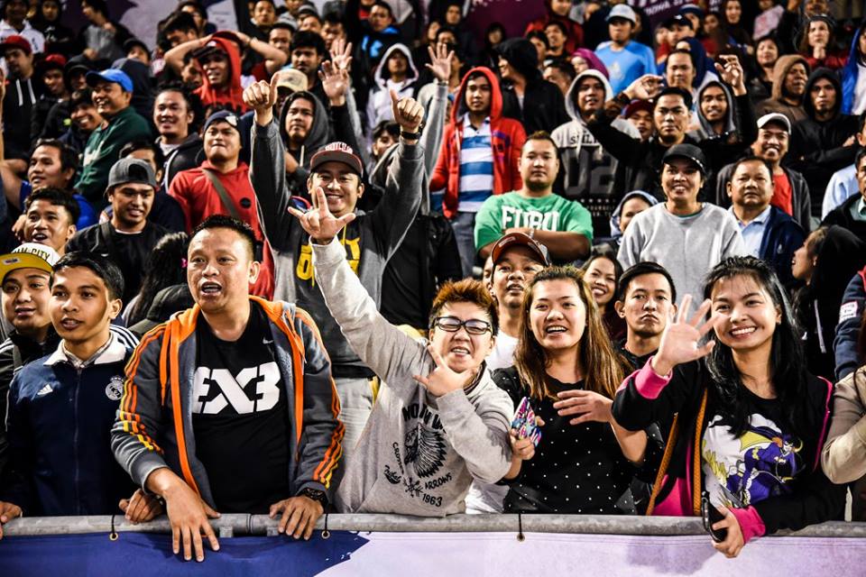 Qatar3x3's tweet photo. The crowd is always eager to support their teams! We hope to see you next season #FIBA3x3 #AllStars in Doha, Qatar https://t.co/ARM5yMnHox