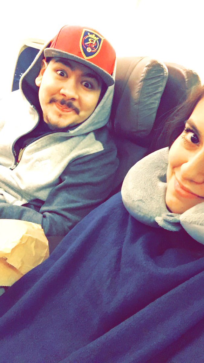 AND WE'RE OFF, AGAIN!

Hyped to go see my mom and dad. Thank you team. I love you.

And I also love AIRPLANE FOOD :D