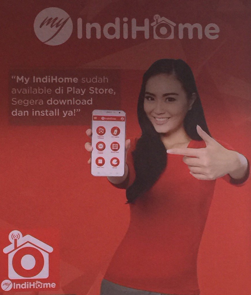 New TELKOM Mobile Interface for better customer service. #MyIndihomeTreg2