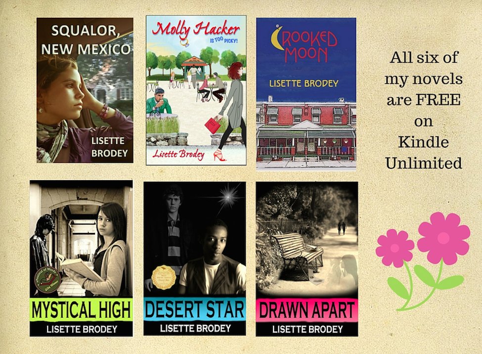 Car01am's tweet photo. RT @LisetteBrodey All six of my novels are #free on #KindleUnlimited: https://t.co/yZSglroeyu #ebooks ⭐️ https://t.co/pyRo73V4wK