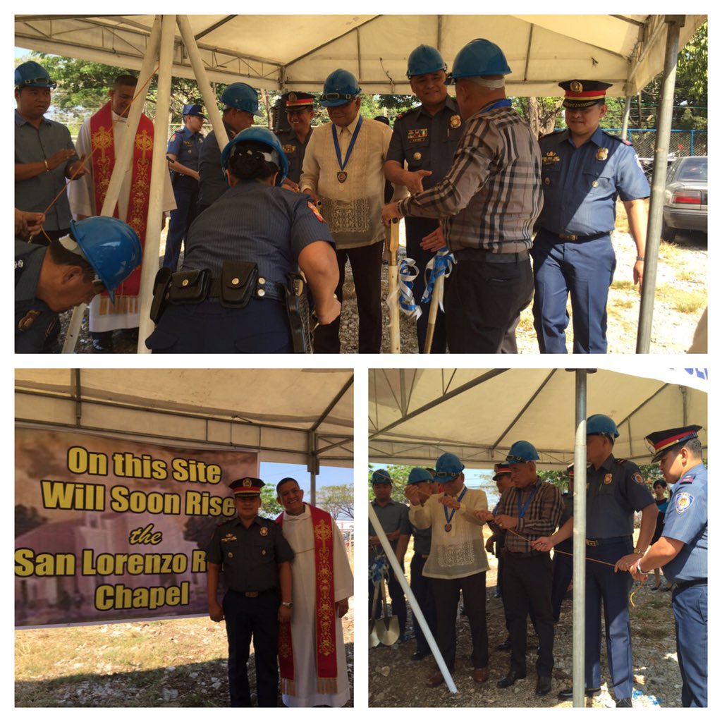 BaitSpd's tweet photo. Ground breaking of San Lorenzo Ruiz chapel...@PioSPD @PioSPD https://t.co/ay49TbtF5m
