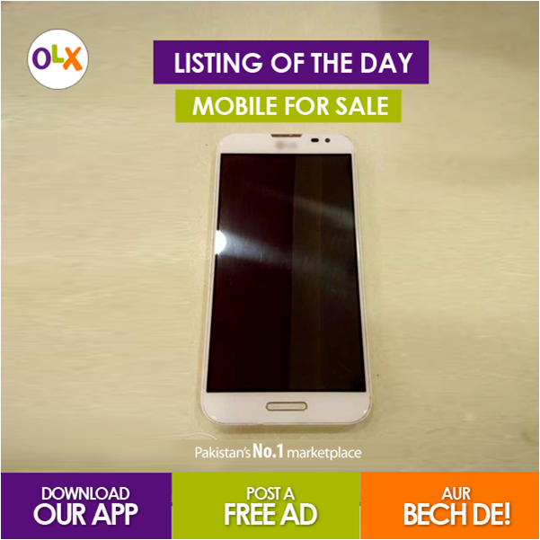 OLX_Pakistan's tweet photo. Want to buy used Mobile? Click here to see the listing: https://t.co/uAc2a49mwZ
#OLX #UsedMobilePhone https://t.co/SnmLwewj3E