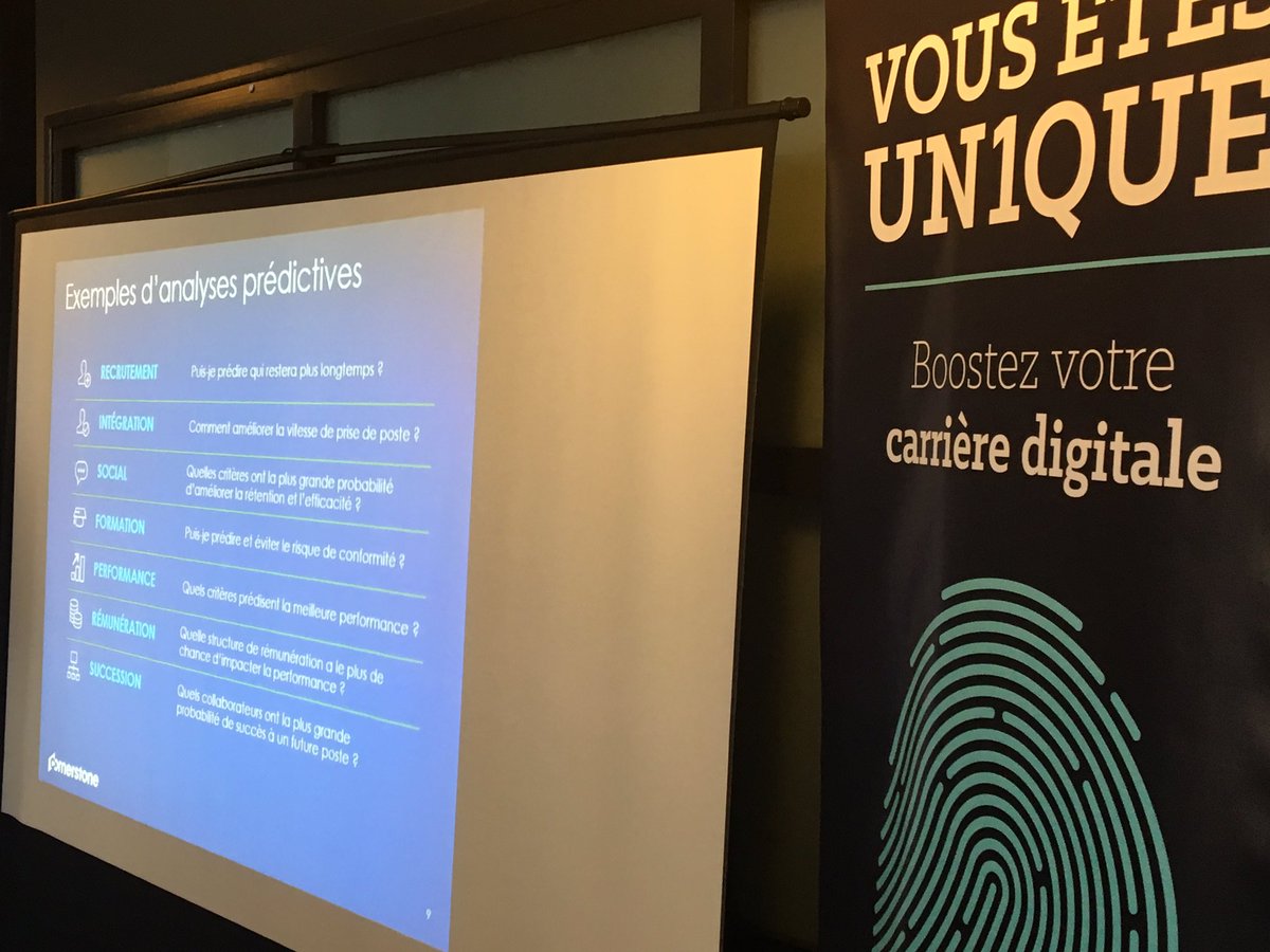 frededlens's tweet image. #BigDataRH A quoi sert le prédictif ? Les réponses avec @csod_FR @eConsultingRH @Geuze_F