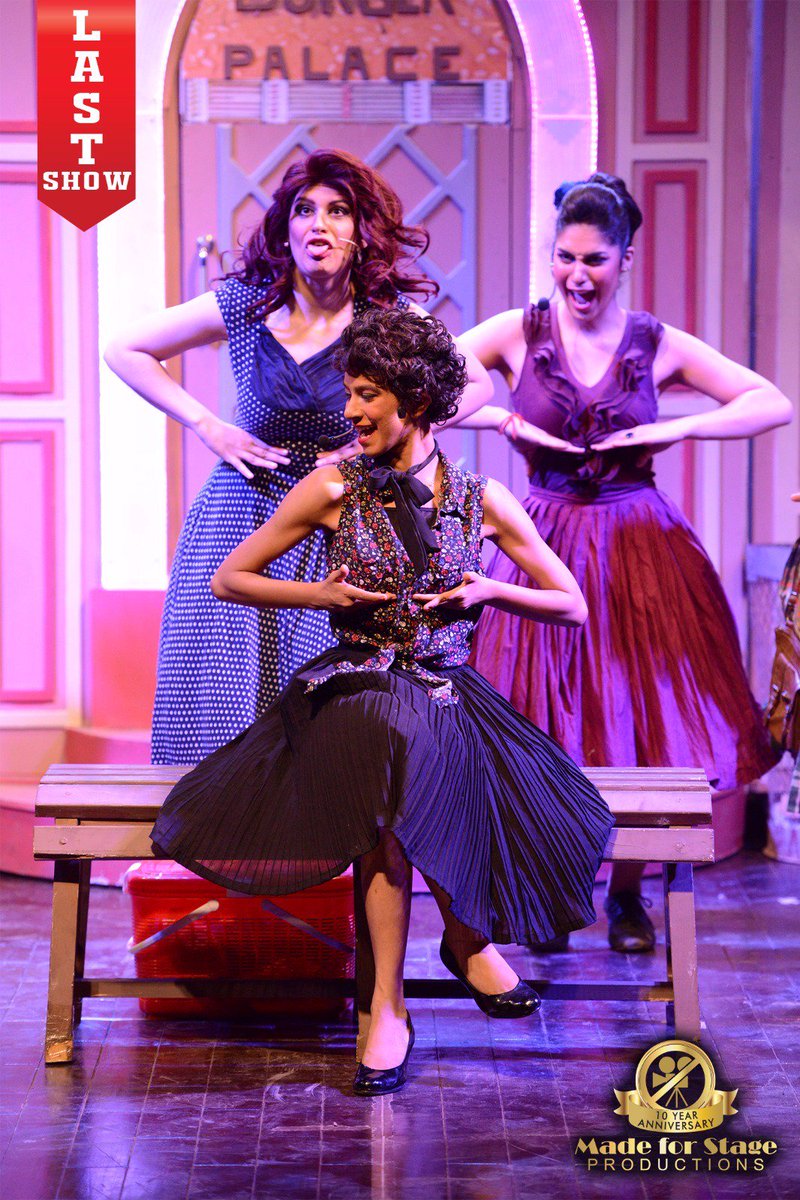 OhMyMascara_'s tweet photo. LAST SHOW TONIGHT! Hurry up, grab your passes!
#GreasePK #Grease2016 #Pepsi #Musical #Theater #Karachi https://t.co/v58KhfETmf
