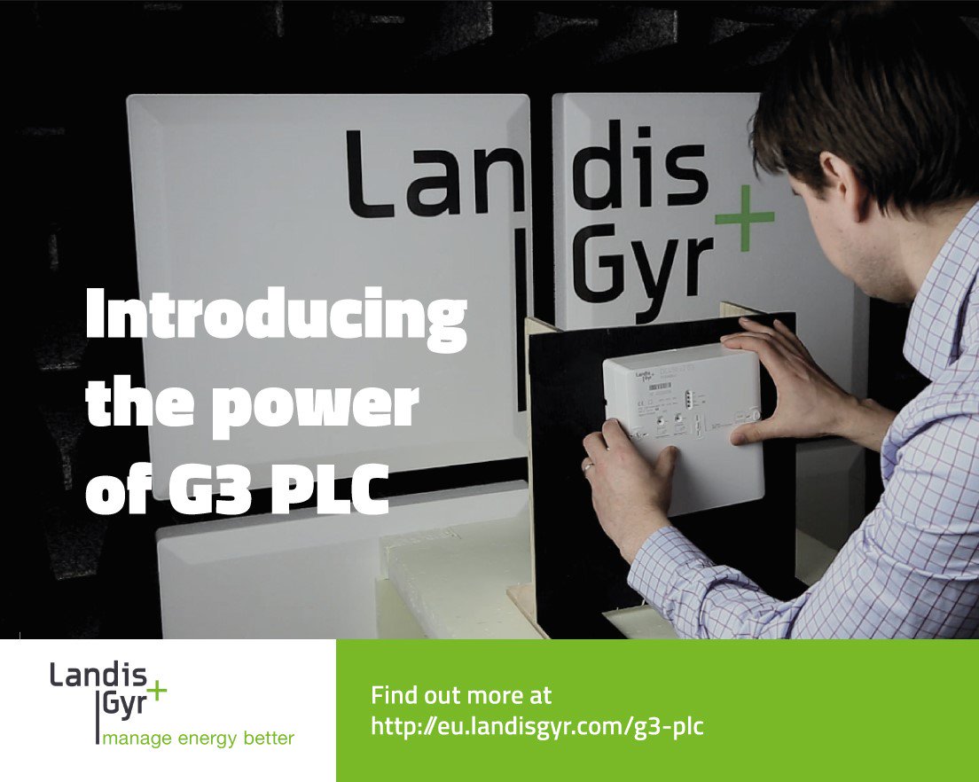 landisgyr's tweet photo. Customers welcome the #G3PLC benefits of faster data rate &amp; reliable comms https://t.co/gCi5mmIfpa @G3PLC_Alliance https://t.co/IqRzGFIBM7