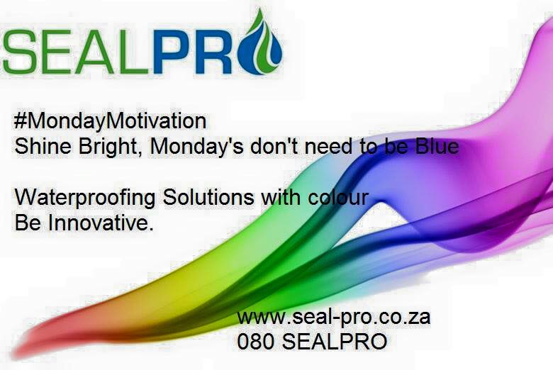 SealProSA's tweet photo. #mondaymotivation #Sealpro #Waterproofing #Solutions 080SEALPRO https://t.co/BtPYNUKfaj