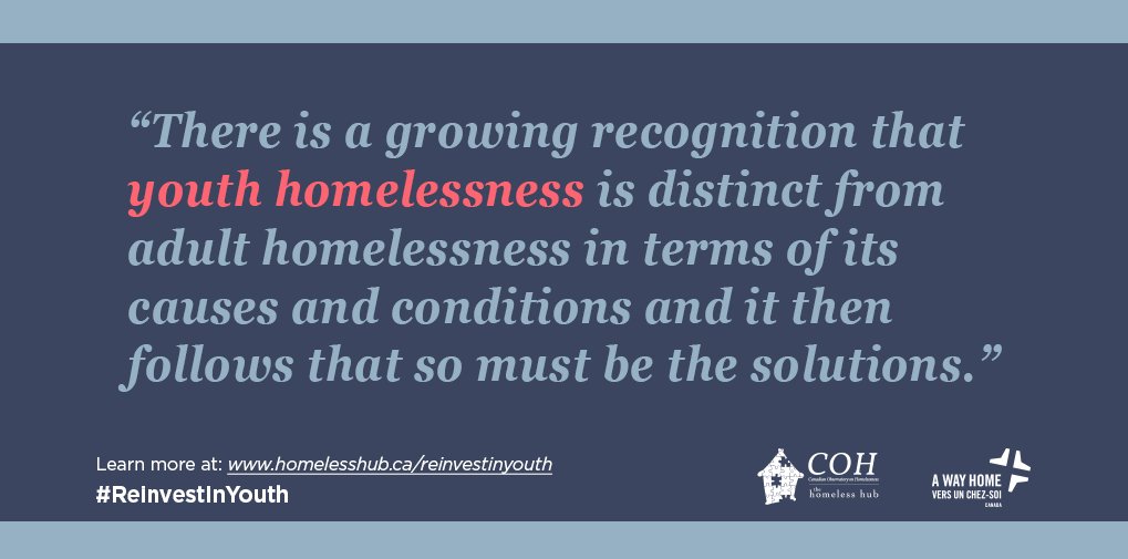 homelesshub's tweet photo. We've just released a new Policy Brief. To find out more, visit: https://t.co/3FNz4UEcXf  #ReinvestInYouth https://t.co/CM63PMpsf3