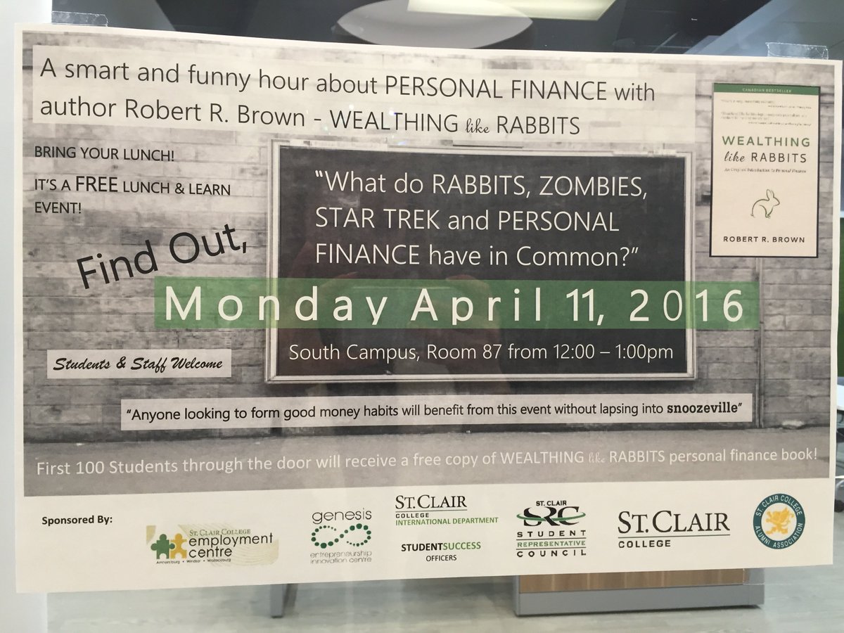 Today we welcome <a href="/WealthingRabbit/">Robert R. Brown</a> author Robert. R Brown to speak about personal finance in a FUN way!