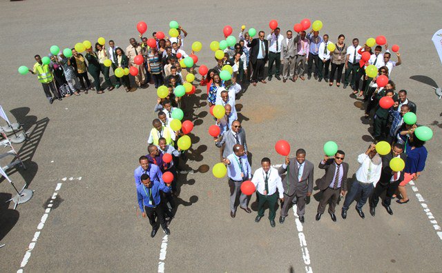 flyethiopian's tweet photo. Our #Cargo team marking a #70yearsofjourney. https://t.co/qOVy5LThkV