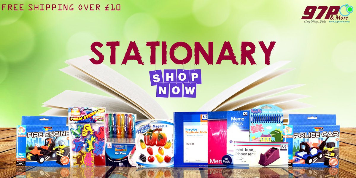 aliasnano123's tweet photo. Order Stationery Products in #97pstores.Purchase 15 Pounds Get 5 Pounds Discount
Order Now: https://t.co/SkoGItdjXW https://t.co/1YoOTcGLYR