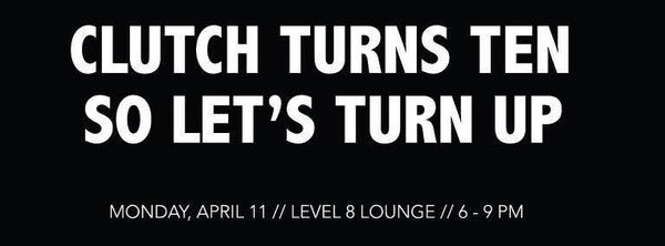 CMA_FSU's tweet photo. Join the Clutch Team tonight to celebrate the release of their 20th issue! Cheers to ten years!💋🎉🍾 See you then!XOXO https://t.co/EhQo8j930h